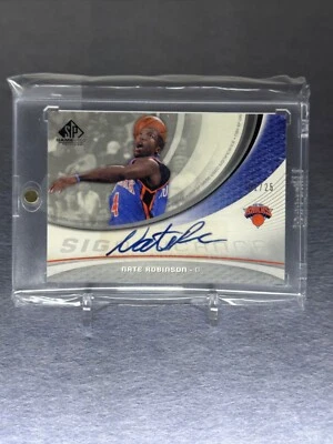 Nate Robinson 2005-06 UD SP Significance Autograph Knicks G Auto - Image 1 of 2
