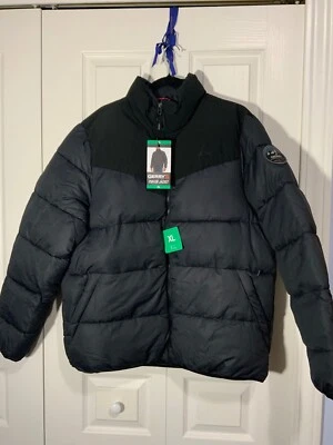 Nueva chaqueta acolchada pesada resistente al viento Gerry Heritage, negra, talla M/L/XL/XXL Foto 1 de 3