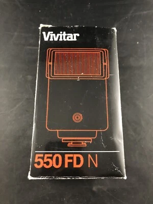 Vivitar 550 FD N Dedicated Electronic Flash Unit For Nikon- For Parts VA4 - Image 1 of 4