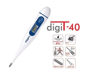 PISPO Digit-40 Digitalthermometer starre Spitze LCD Celsius Fahrenheit Fieber - Bild 1 von 5