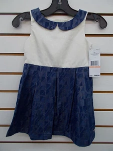 Abito da bambino e ragazza Tommy Hilfiger $60,50 crema e blu taglia 2T - 6 - Foto 1 di 1