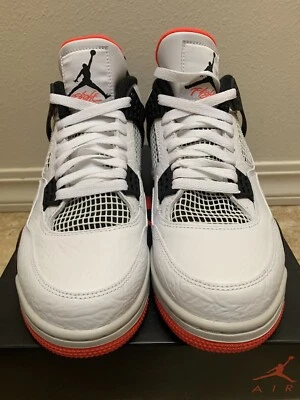 Talla 10 - Jordan 4 Retro Pale Citron, Bright Crimson 2019 Foto 1 de 4