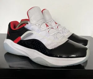 NIKE AIR JORDAN 11 CMFT Low ‘White Black University Red’ UK size 8.5 DO0613-160 - Picture 1 of 11