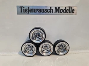 1:18 Opel Echt Alu Felgen Audi VW Mercedes Opel BMW Tuning - Bild 1 von 1