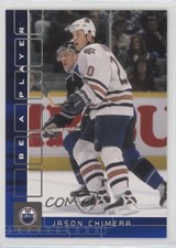 2001-02 ITG Be A Player Memorabilia Sapphire /100 Jason Chimera #218