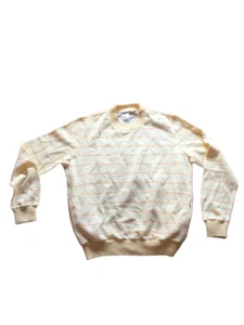 Adidas Ventex Boy Sweatshirt Vintage 80s Paninaro France Size 42 - Picture 1 of 6