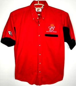 Vintage Dale Earnhardt Jr Budweiser Button-Down Embroidered Shirt (Size L) - Picture 1 of 8