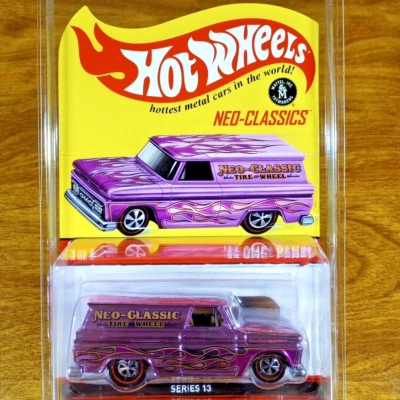 Hot Wheels RLC Neo-Classics '64 GMC Panel 1498/4000 Pale Violet Redline 2015 - Image 1 of 3