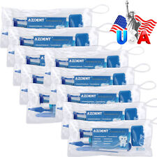 10packs Dental Ortho Brush Tie Toothbrush Interdental Brush Floss Oral Care Kit