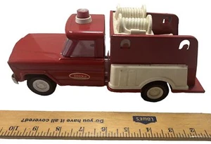 Jeep 1960/70’s Tonka Pressed Steel  Mid Size Pumper Fire Truck Mound Minnesota  - Picture 1 of 9