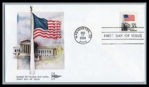US FDC # 1894 20c Flag Over Supreme Court Gill 1981, 9p5617 - Picture 1 of 1