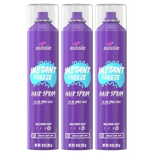 Instant Freeze Hairspray With Jojoba & Sea Kelp, Strong Hold, 10.0 Oz, Tr - Picture 1 of 9