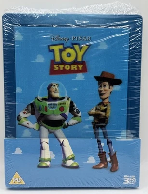 DISNEY PIXAR'S TOY STORY - (UK) LENTICULAR 3D + 2D BLU RAY STEELBOOK - NEW - Image 1 of 4