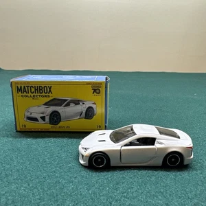 MATCHBOX, 2012 LEXUS LFA, MATCHBOX COLLECTORS 70TH, 19 - Picture 1 of 12