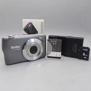 Vivitar Digital Camera Vivicam F529 16.1MP Silver Tested - Picture 1 of 9