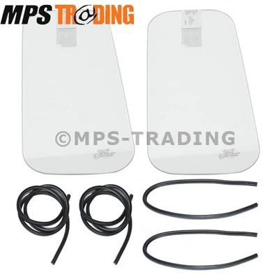 Defender Clear Rear Quarter Light Glass and Seals 2x MWC4715 2x CGE500660/306289 - Image 1 of 4