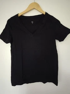 C&A Basic Shirt Schwarz Größe XS - Bild 1 von 3