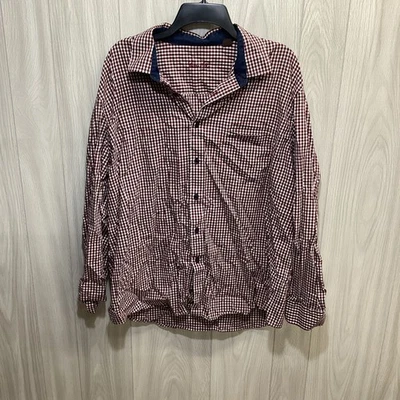 TASSO ELBA Men’s (Size XXL) Long Sleeve Button Down Collared Dress Shirt Cotton - Image 1 of 4