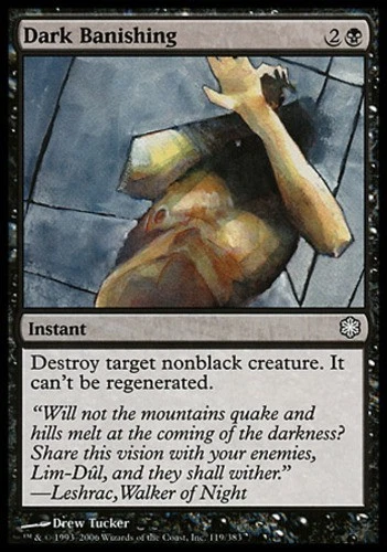 Dark Banishing - Coldsnap Theme Deck Reprints #119/383 MTG Magic The Gathering - Image 1 of 1