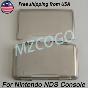 For Nintendo NDS DS Console Transparent Black TPU Silicone Protective Case Cover - Picture 1 of 9