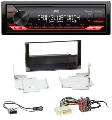 JVC Bluetooth USB DAB MP3 Autoradio für Nissan Micra, Note (ab 2013) - Bild 1 von 4