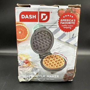 DASH Mini Waffle Maker 4” Waffle, Nonstick Waffle Iron with Quick Heat-Up (NEW) - Picture 1 of 9