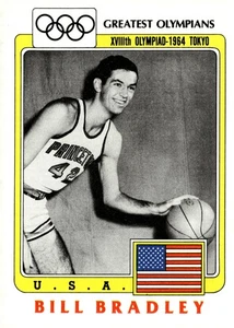 1983 Topps Greatest Olympians #9 Bill Bradley - Picture 1 of 2