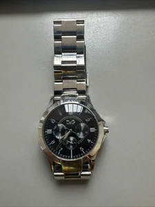 Genuine Dolce & Gabbana Watch Calendar Black Dial Quartz - Picture 1 of 10