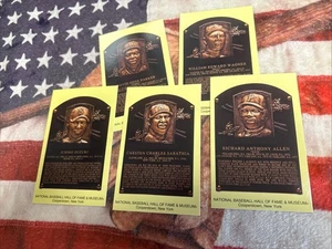 2025 Class 5 Postcard Set- Baseball Hall of Fame Induction Plaque, Ichiro, CC - Picture 1 of 11