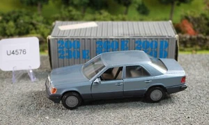 Cursor-Model 1084 Blue/Grey Mercedes-Benz 200-300D Car Good+ FNQHotwheels U4576 - Picture 1 of 15