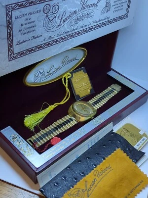 Men's Lucien Piccard Seashark Automatic Hi Beat! Full Box! Great Condition! - Image 1 of 4