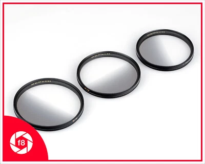 B+W MRC 702 Grey 25% Graduated 0.6 ND F-Pro Filter Kit 82mm 77mm 72mm - Image 1 of 4