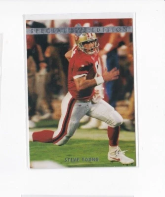 STEVE YOUNG 1995 UPPER DECK SPECIAL EDITION FOOTBALL CARD-SHIPS FREE TO THE US! - Image 1 of 4