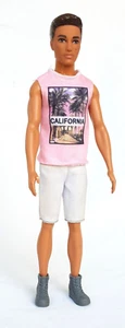 Barbie Fashionista Ken Doll California Tee Casual Cool 2012 Mattel - Picture 1 of 5
