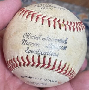 WILSON A1010 Copricavallo Ufficiale Major League Baseball Imbottito Sughero Cente - Foto 1 di 9