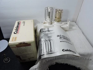 DLC-10 series Cuisinart Food Processor Whisk Attachment with instructions - Picture 1 of 7