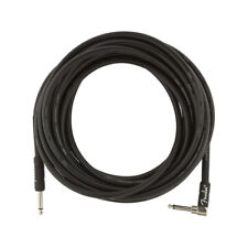 Fender Pro Series 25 foot Angled Instrument Cable, Black (NEW) for sale