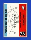 1965 Philadelphia Set-Break # 84 Green Bay Packers Play NM-MT OR BETTER
