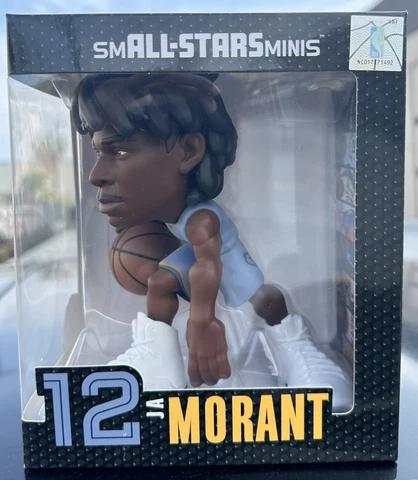 *NEW* #12 Ja Morant NBA smALL-STARS MINI 6 inch Figure Rare Dark Blue Chase Cover