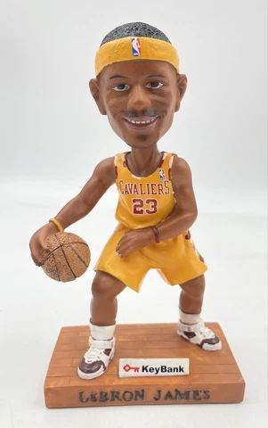 LeBron James Cleveland Cavaliers Bobblehead 35th Anniversary Hardwood Classics Cover
