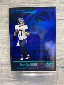2021 Ryan Tannehill Panini Illusions Blue Numbered /35 #13 Tennessee Titans - Picture 1 of 2