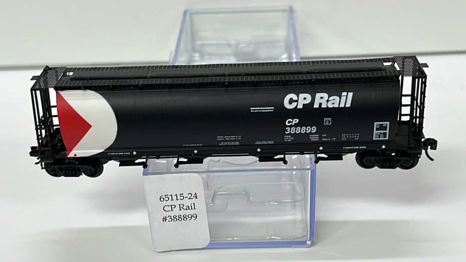 Intermountain N 65115-24 CP Rail multi mark Cylindrical covered hopper #388899 - Image 1 of 1