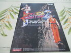 > ART OF FIGHTING II 2 NEO GEO AES ARCADE ORIGINAL USA HANDBILL FLYER CHIRASHI <