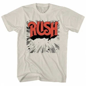 Rush Starburst Logo T Shirt Mens Classic Concert Tee White All Size S-5XL - Picture 1 of 1