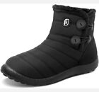 JOINFREE Winter Snow Boots for Women Men Anti-Skid Shoes Ankle Boots size 7.5