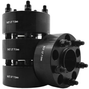 5x5" Hub Centric Wheel Adapters 71.5 Hub For Jeep Models With a 1/2-20 Thread - Picture 1 of 7