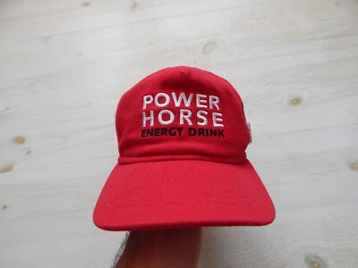sombrero de lana power horse bebida energética vintage Foto 1 de 4