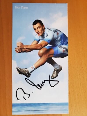 Autogrammkarte Beat Zberg Autogramm Radsport - Bild 1 von 2