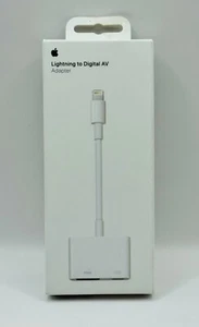 NEW GENUINE Apple Lightning to HDMI Digital AV Adapter - MW2P3AM/A - Picture 1 of 4
