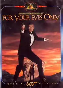 FOR YOUR EYES ONLY (Roger Moore, Carole Bouquet, Topol) (1981) ,R2 DVD SEALED - Picture 1 of 2